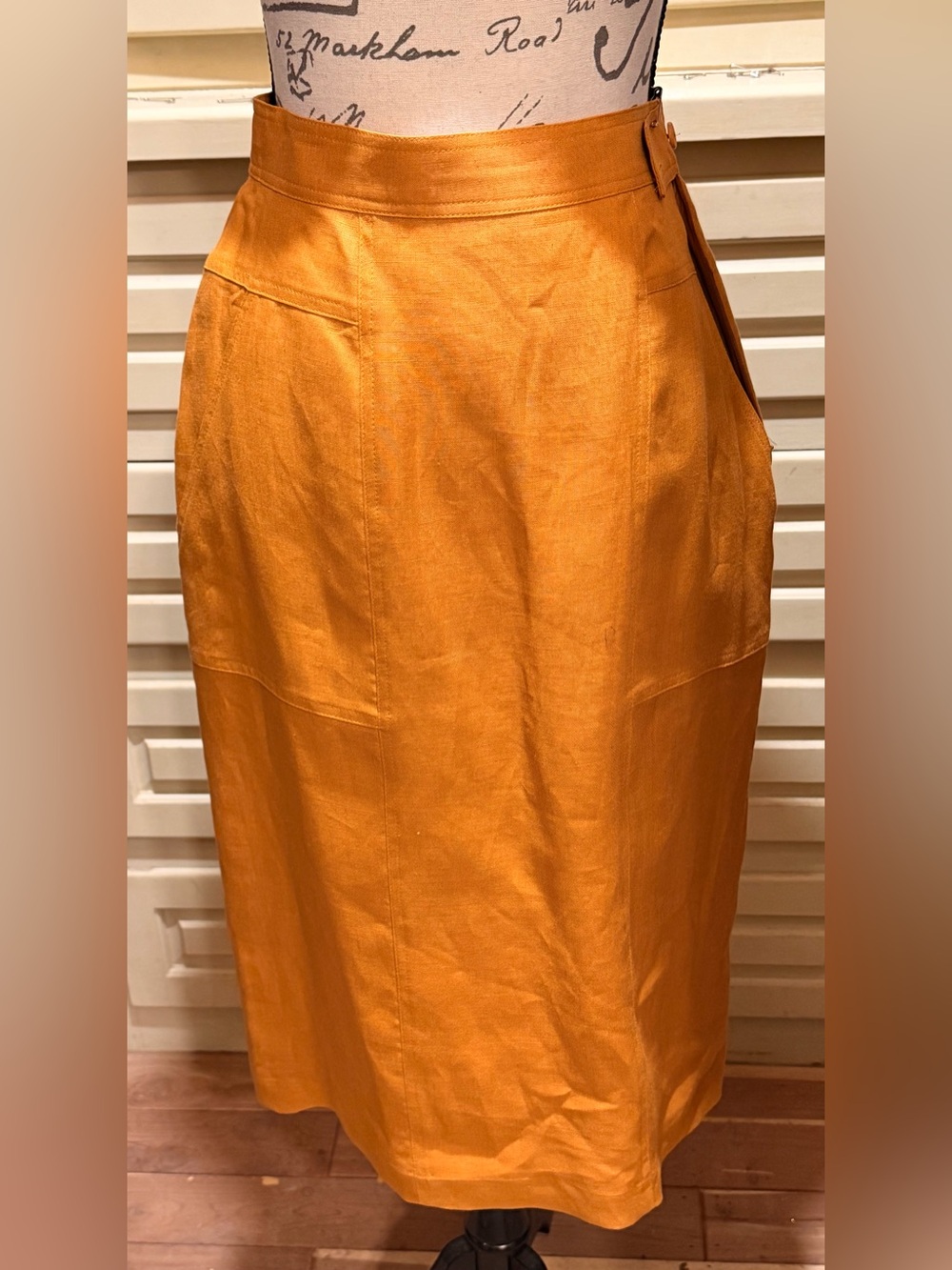 NWT Vintage 80s Escada Margaretha Ley Linen Pants & Skirt Set